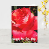 ハッピーマザーズデイ カード (黄色い花)