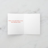 ハッピーマザーズデイ カード (内部)