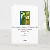 ハッピーマザーズデイ カード (裏面)