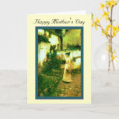 ハッピーマザーズデイ カード (黄色い花)