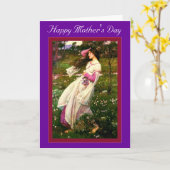 ハッピーマザーズデイ カード (黄色い花)