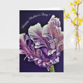 ハッピーマザーズデイ カード (黄色い花)