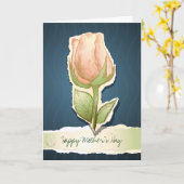 ハッピーマザーズデイ、カード カード (黄色い花)