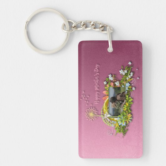 ハッピーマザーズデイ キーホルダー (正面)