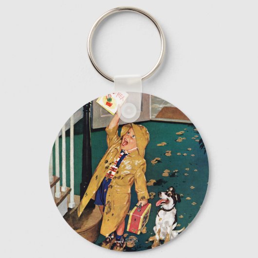 ハッピーマザーズデイ キーホルダー (正面)