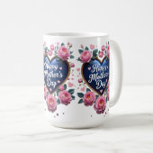 ハッピーマザーズデイ コーヒーマグカップ (正面右)