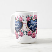 ハッピーマザーズデイ コーヒーマグカップ (正面左)