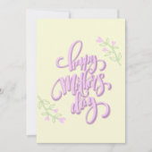 ハッピーマザーズデイ サンキューカード (正面)