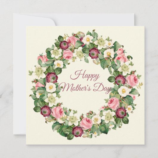 ハッピーマザーズデイ シーズンカード (正面)