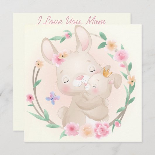 ハッピーマザーズデイ シーズンカード (正面/裏面)