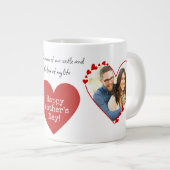 ハッピーマザーズデイ ジャンボコーヒーマグカップ (正面右)