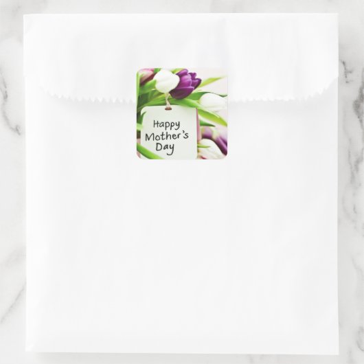 ハッピーマザーズデイ スクエアシール (バッグ)