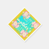 ハッピーマザーズデイ スタンダードカクテルナプキン (角)