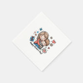 ハッピーマザーズデイ スタンダードカクテルナプキン (角)