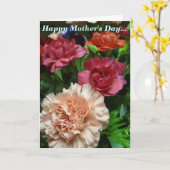 ハッピーマザーズデイ – センチメンタル カード (黄色い花)