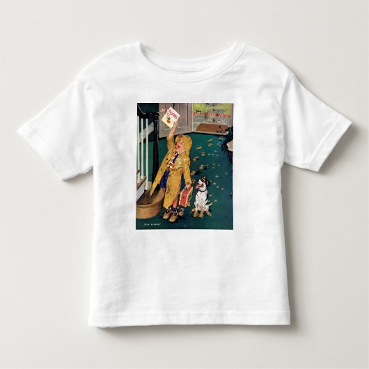 ハッピーマザーズデイ トドラーTシャツ (正面)