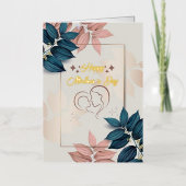 ハッピーマザーズデイ・フォイル・グリーティングカード 箔グリーティングカード (正面)