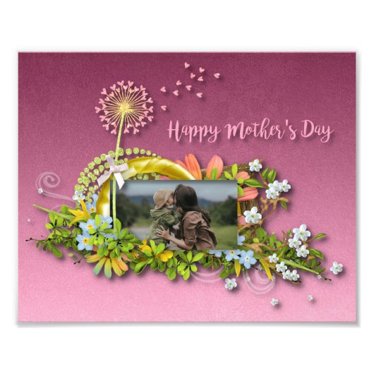 ハッピーマザーズデイ フォトプリント (正面)