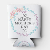 ハッピーマザーズデイ、フローラデザイン 缶クーラー (裏面)