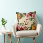 ハッピーマザーズデイ(ベージュ)装飾用クッション クッション (椅子)