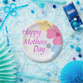 ハッピーマザーズデイ ペーパープレート (パーティー)