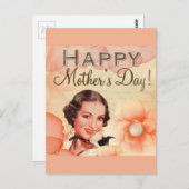 ハッピーマザーズデイ ポストカード (正面/裏面)