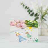 ハッピーマザーズデイ ポストカード (スタンド正面)