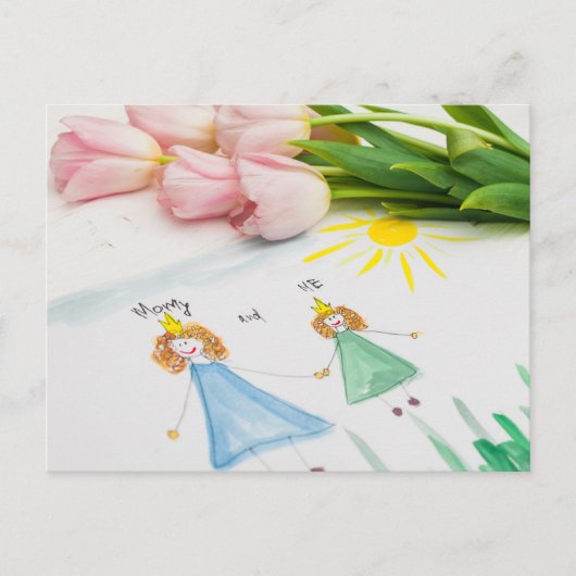 ハッピーマザーズデイ ポストカード (正面)