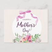 ハッピーマザーズデイ ポストカード (正面)