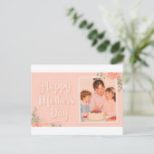 ハッピーマザーズデイ ポストカード (スタンド正面)