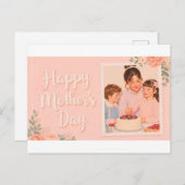 ハッピーマザーズデイ ポストカード (正面/裏面)