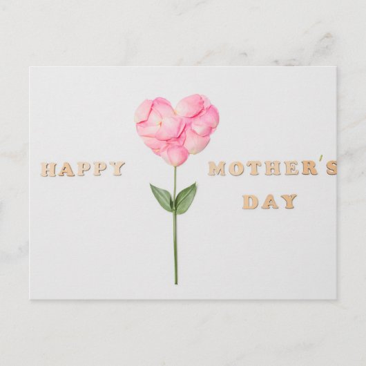 ハッピーマザーズデイ ポストカード (正面)
