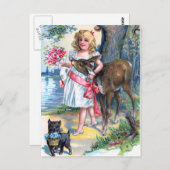 ハッピーマザーズデイ ポストカード (正面/裏面)