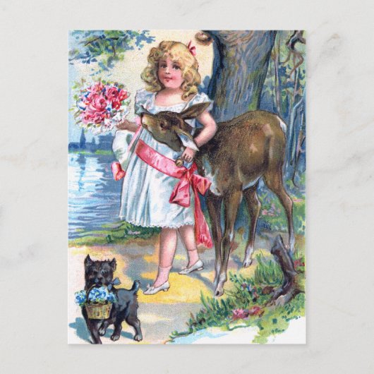 ハッピーマザーズデイ ポストカード (正面)