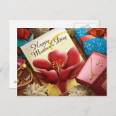 ハッピーマザーズデイ ポストカード (正面/裏面)