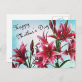 ハッピーマザーズデイ ポストカード (正面/裏面)