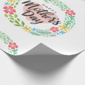 ハッピーマザーズデイ ラッピングペーパー (角)