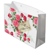 ハッピーマザーズデイ ラージペーパーバッグ (裏面アングル)