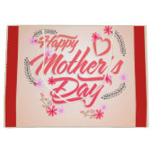 ハッピーマザーズデイ ラージペーパーバッグ (正面)