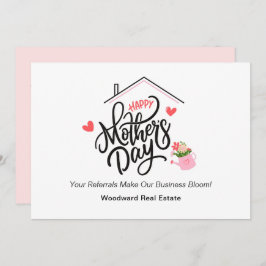 ハッピーマザーズデイ | 不動産仲介業者ビジネス開花スイーツ シーズンカード