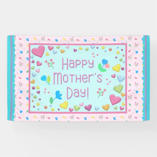 ハッピーマザーズデイ 横断幕 (横)