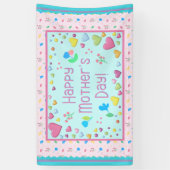 ハッピーマザーズデイ 横断幕 (縦)