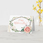 ハッピーマザーズデイ |母の日のカード |フローラ カード (黄色い花)