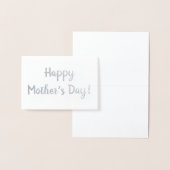 ハッピーマザーズデイ 箔カード (ディスプレー)