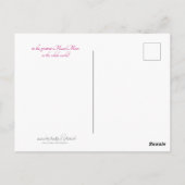 ハッピーマザーズデイ | 誕生日ブルーベルポストカード ポストカード (裏面)