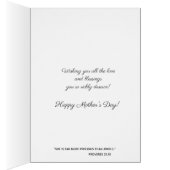 ハッピーマザーズデイ |賛美ヴァージンメアリー・ピンク・ローズ (内側 (右))