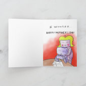 ハッピーマザーズデイ | Love Machine Card カード (内部)