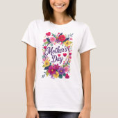 ハッピーマザーズデイ Tシャツ (正面)