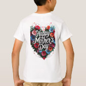 ハッピーマザーズデイ Tシャツ (裏面)