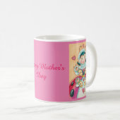 ハッピーマザーズデイLADYBUGベビーMUG コーヒーマグカップ (正面右)